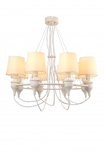 Люстра Arte Lamp Sergio A3326LM-8WH