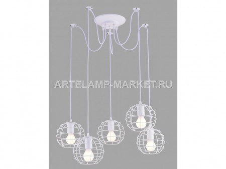 Светильник Arte Lamp Spider A1110SP-5WH